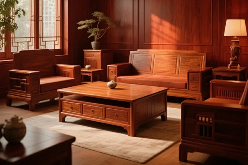 High-End Rosewood Furniture Jointing